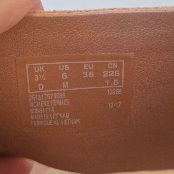 Clarks Womens Tri Carmen Light Pink Slip On Thong Sandals Size 6 - Picture 6 of 10